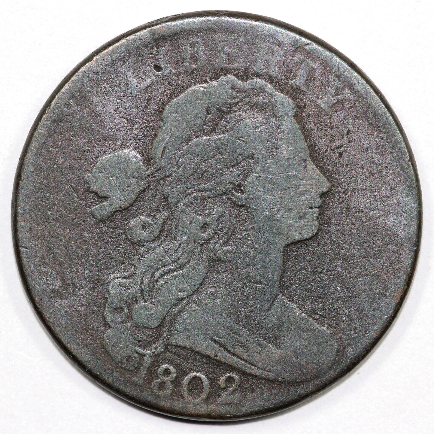 1802 1c Draped Bust Large Cent