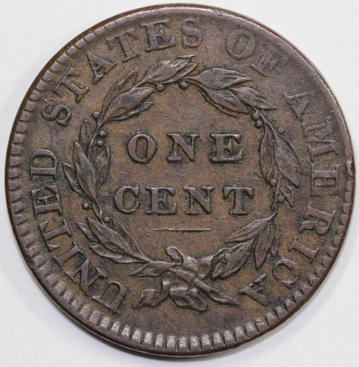1820/19 1c N-2 Coronet or Matron Head Large Cent