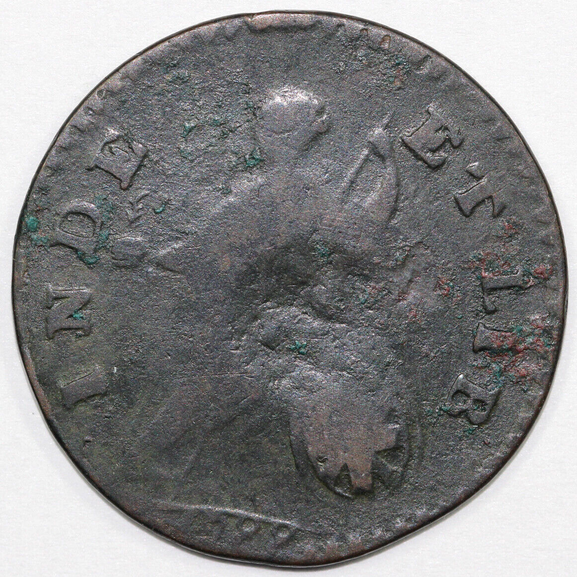 1788 1c Vermont Colonial Copper Coin