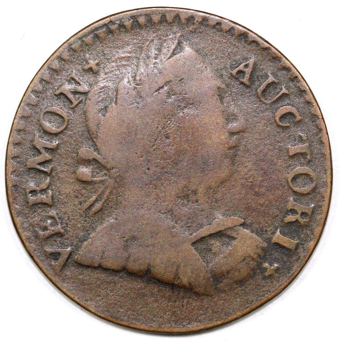 1788 1c RR-25 Vermont Colonial Copper Coin