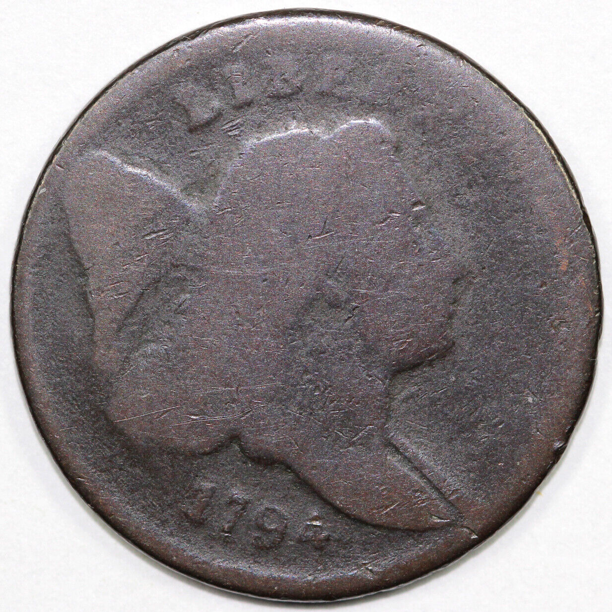 1794 1/2c C-4a Liberty Cap Half Cent