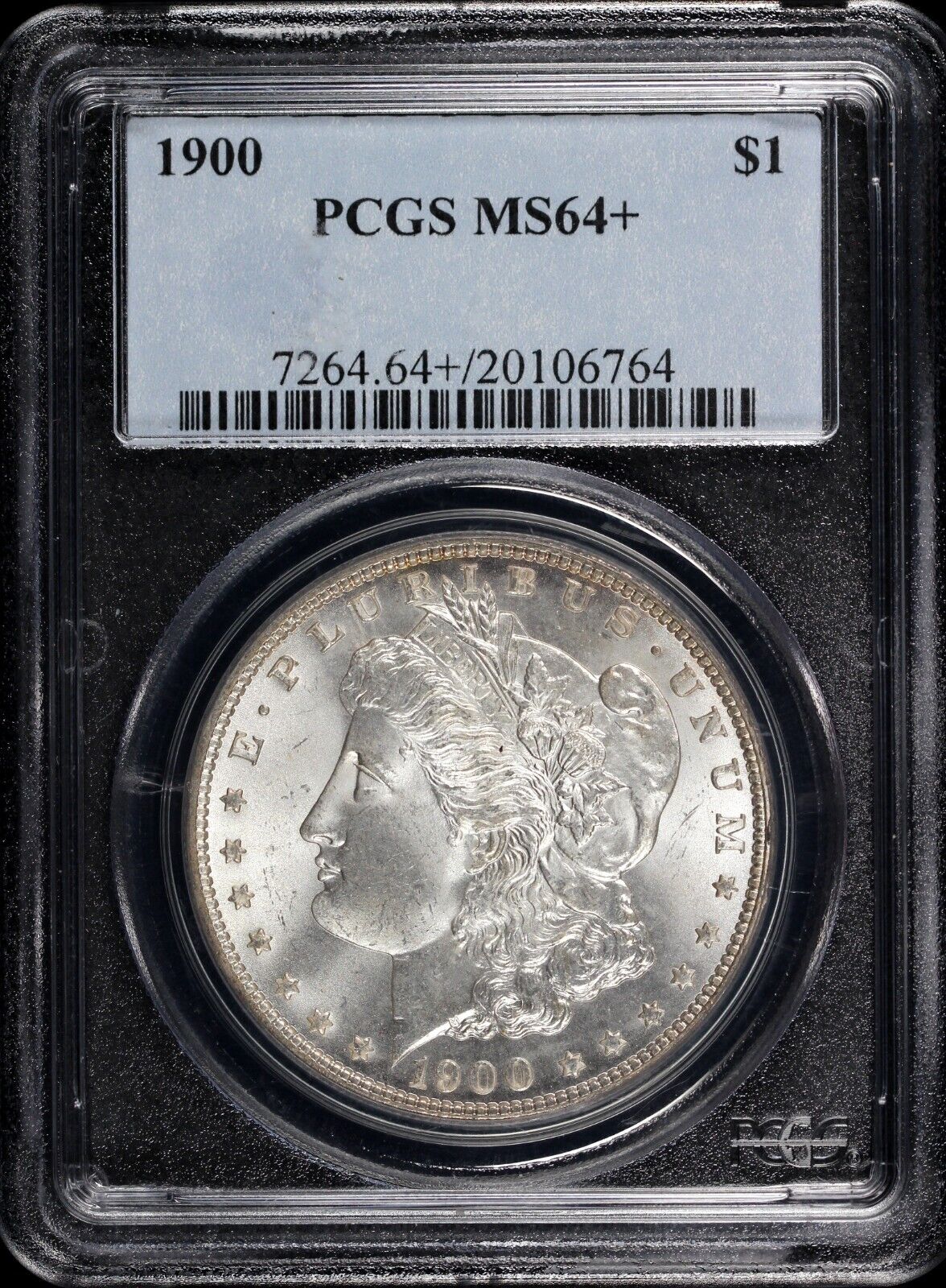 1900 $1 Morgan Dollar PCGS MS 64+