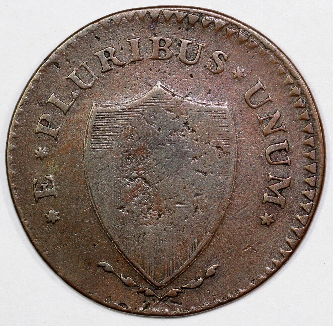 1787 M.63-s Large Planchet New Jersey Colonial Coin