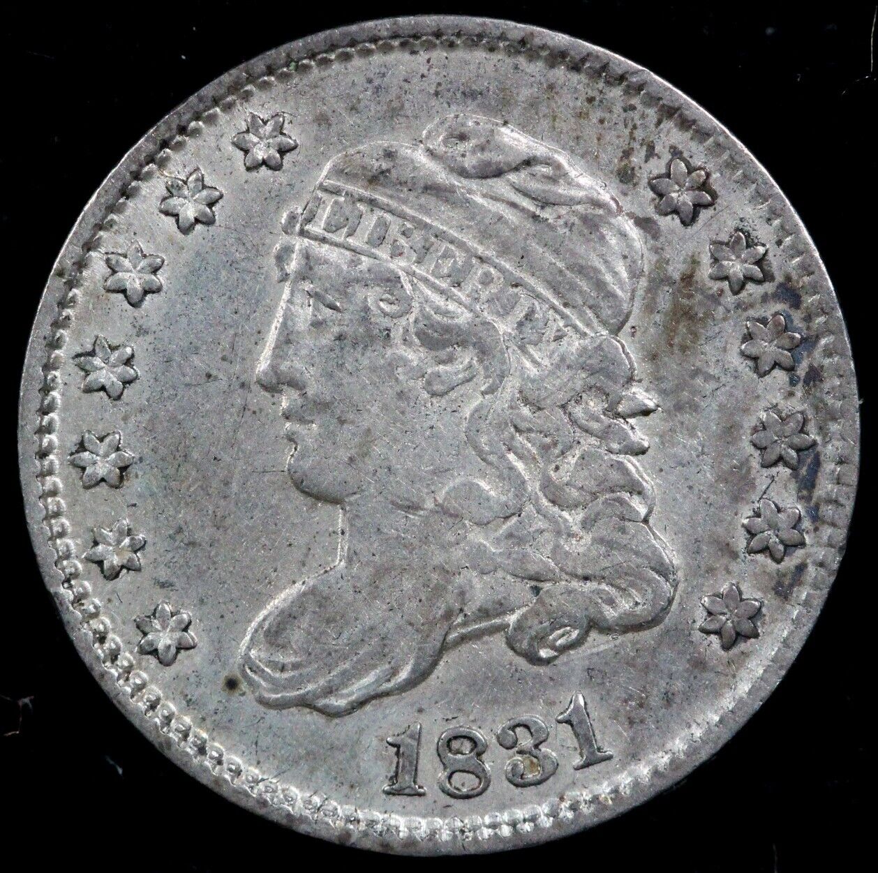 1831 H10c Capped Bust Half Dime