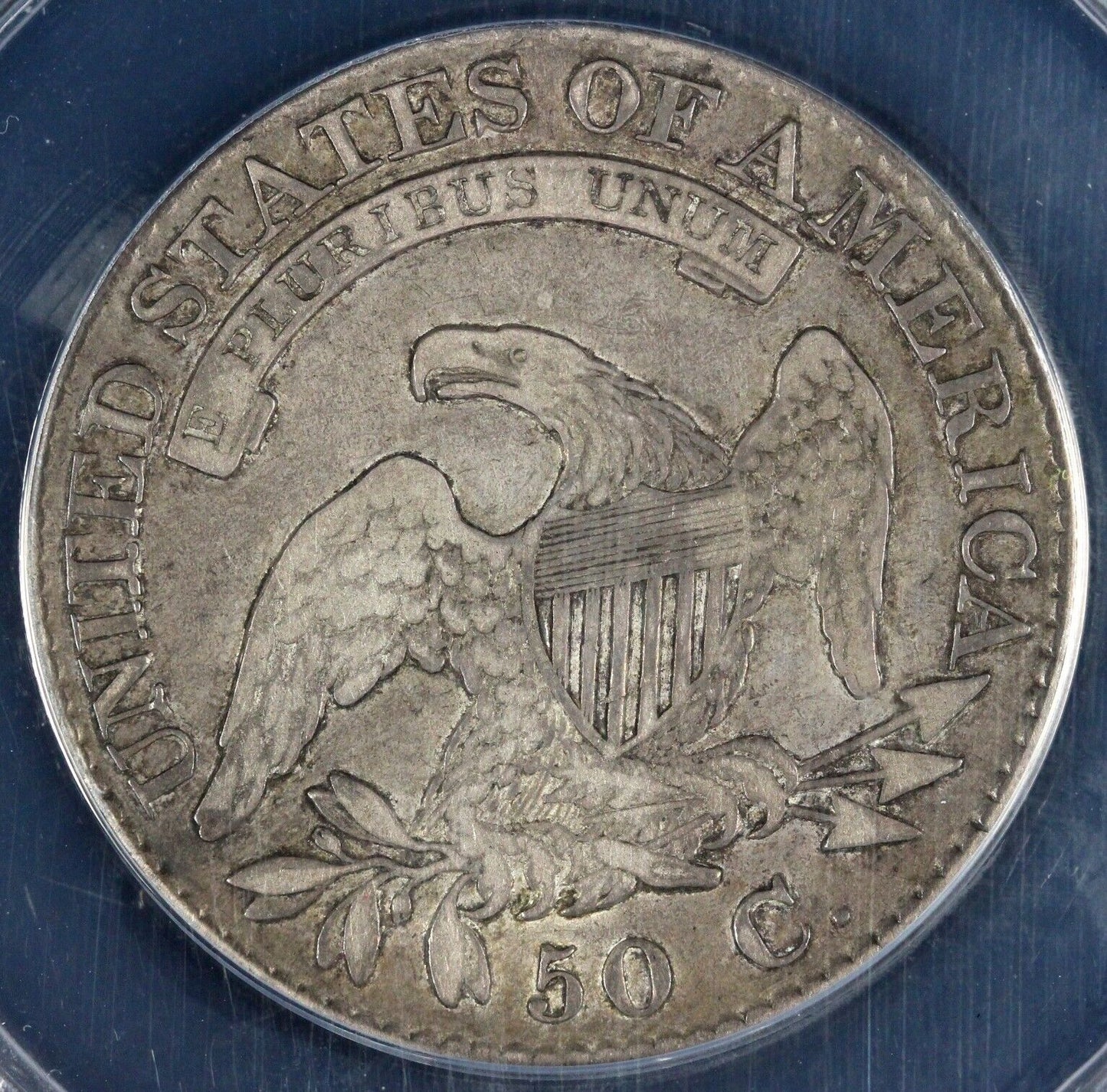 1826 50c Capped Bust Half Dollar ANACS VF 35