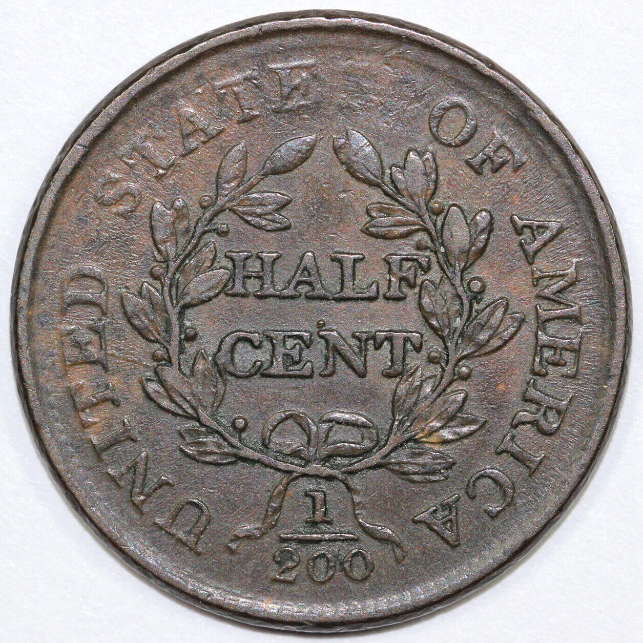 1804 1/2c C-13 Draped Bust Half Cent