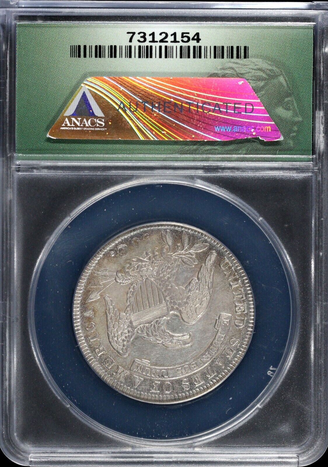 1834 50c Capped Bust Half Dollar ANACS EF 40 DETAILS CLEANED