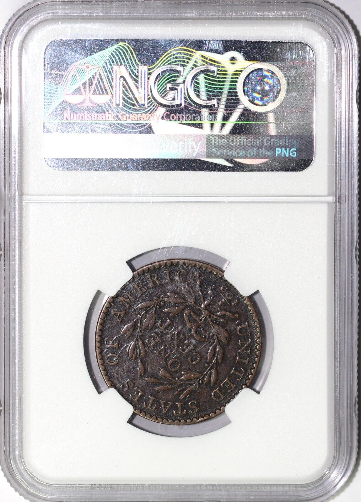 1794 1c S-47 Liberty Cap Large Cent NGC XF DETAILS BURNISHED