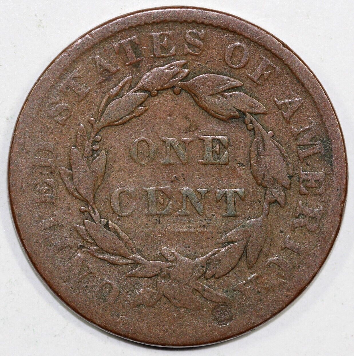 1835 1c N-4 Head of 1834 Matron Head Large Cent
