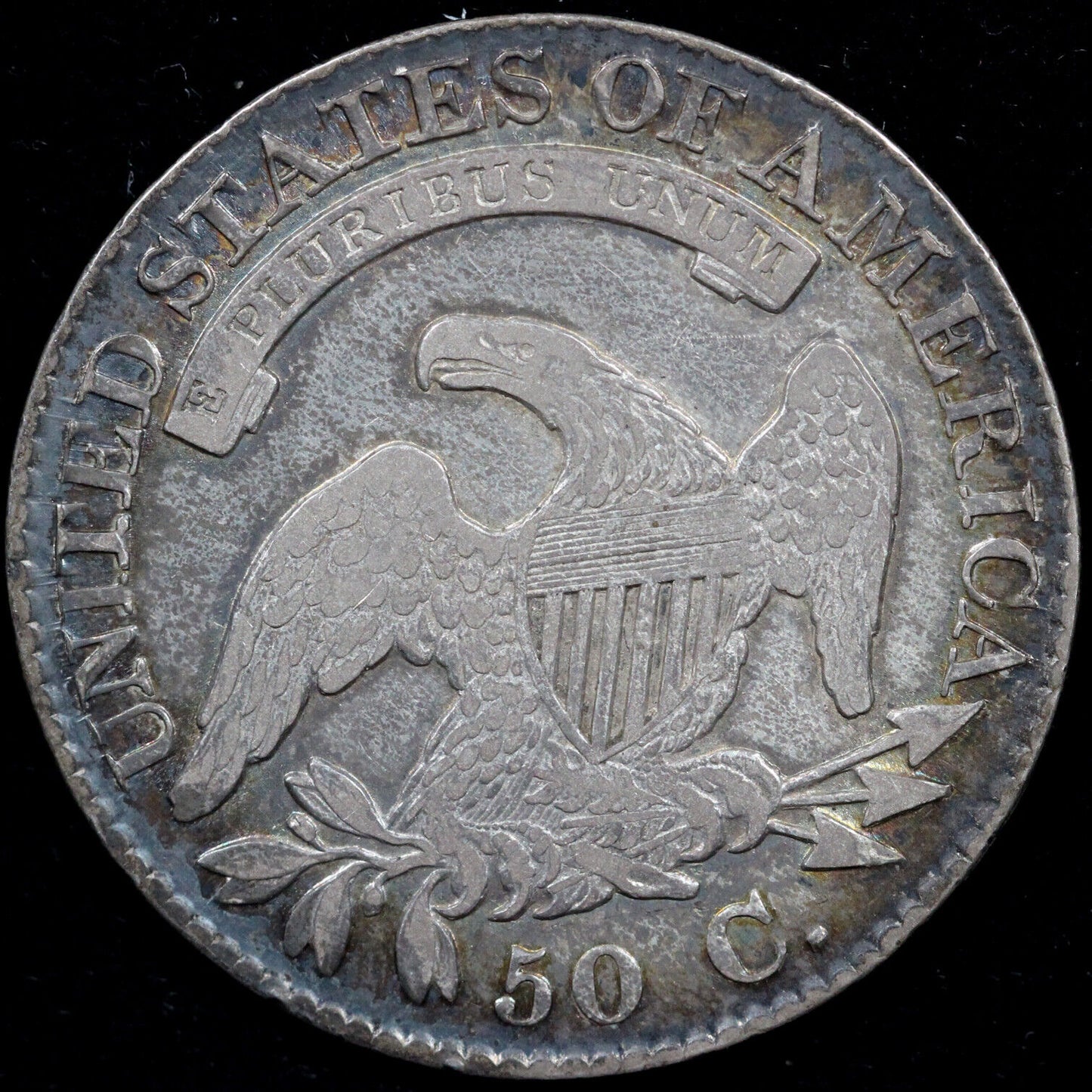 1826 50c O-118a Capped Bust Half Dollar