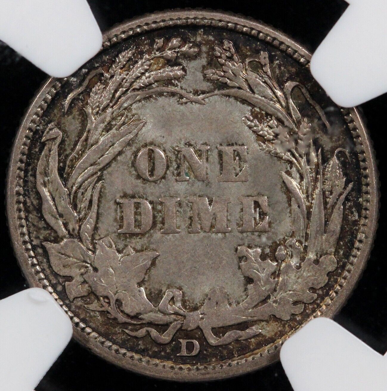 1914-D 10c Barber Dime NGC MS 64