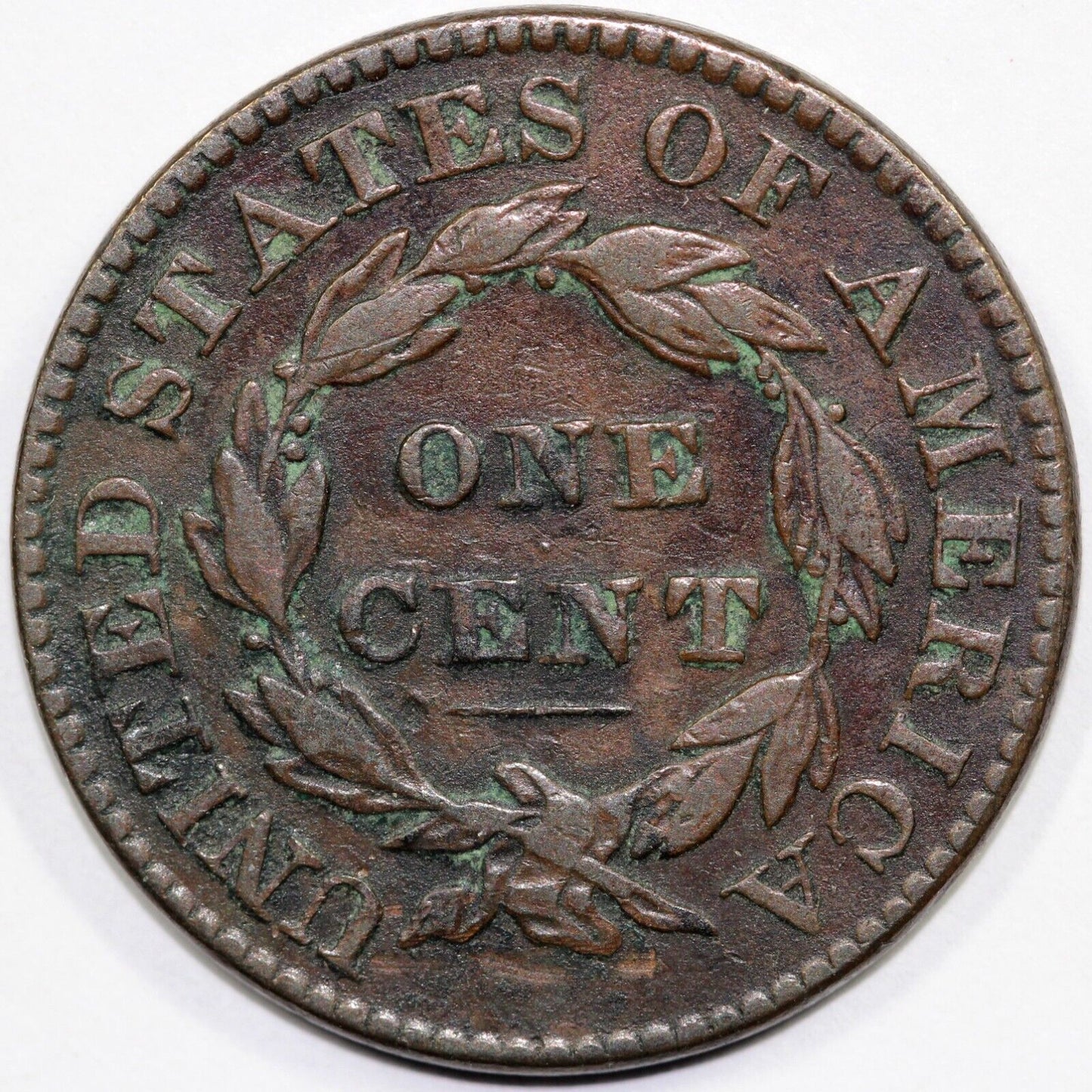 1830 1c N-10 Matron Head Large Cent
