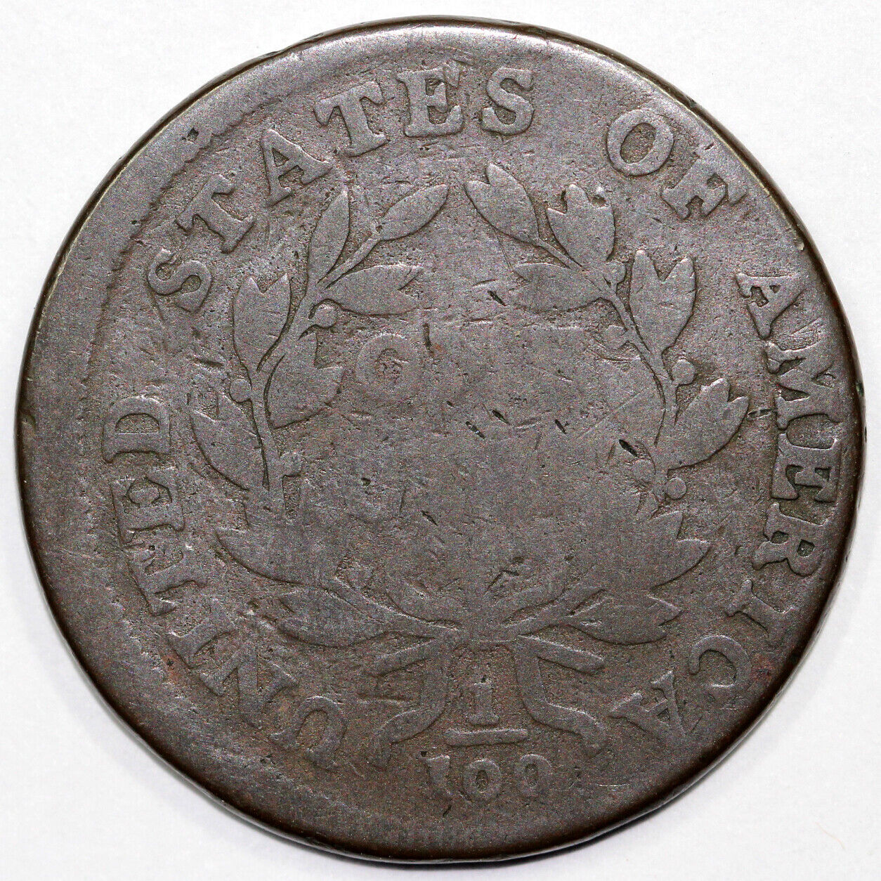 1800 1c S-201 Draped Bust Large Cent
