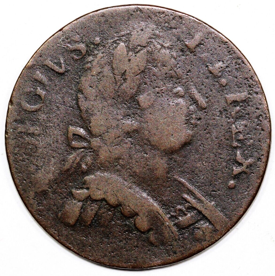1787 V.17-87b Machins Mills Colonial Copper Coin