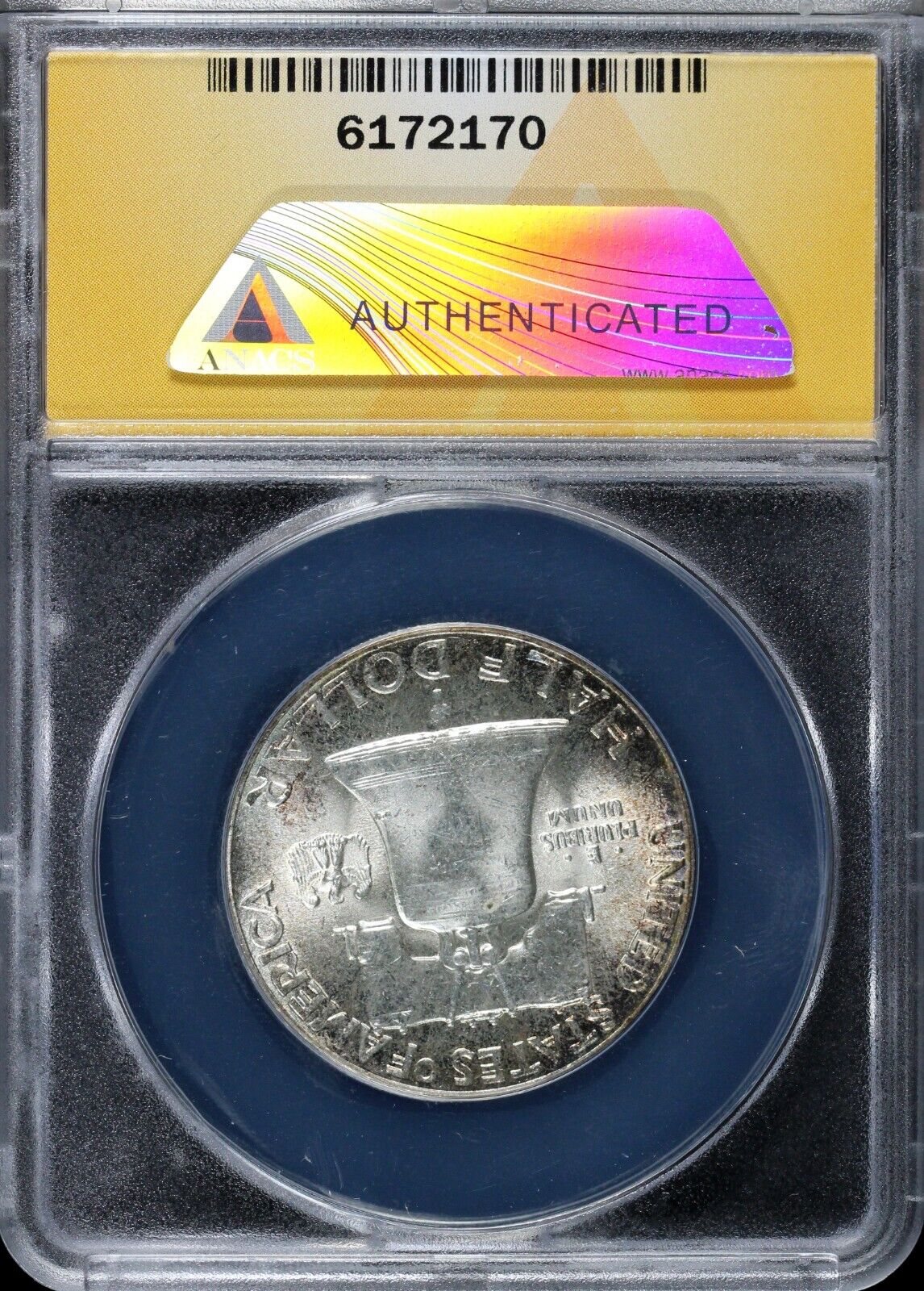 1949 50c Franklin Half Dollar ANACS MS 64 FBL