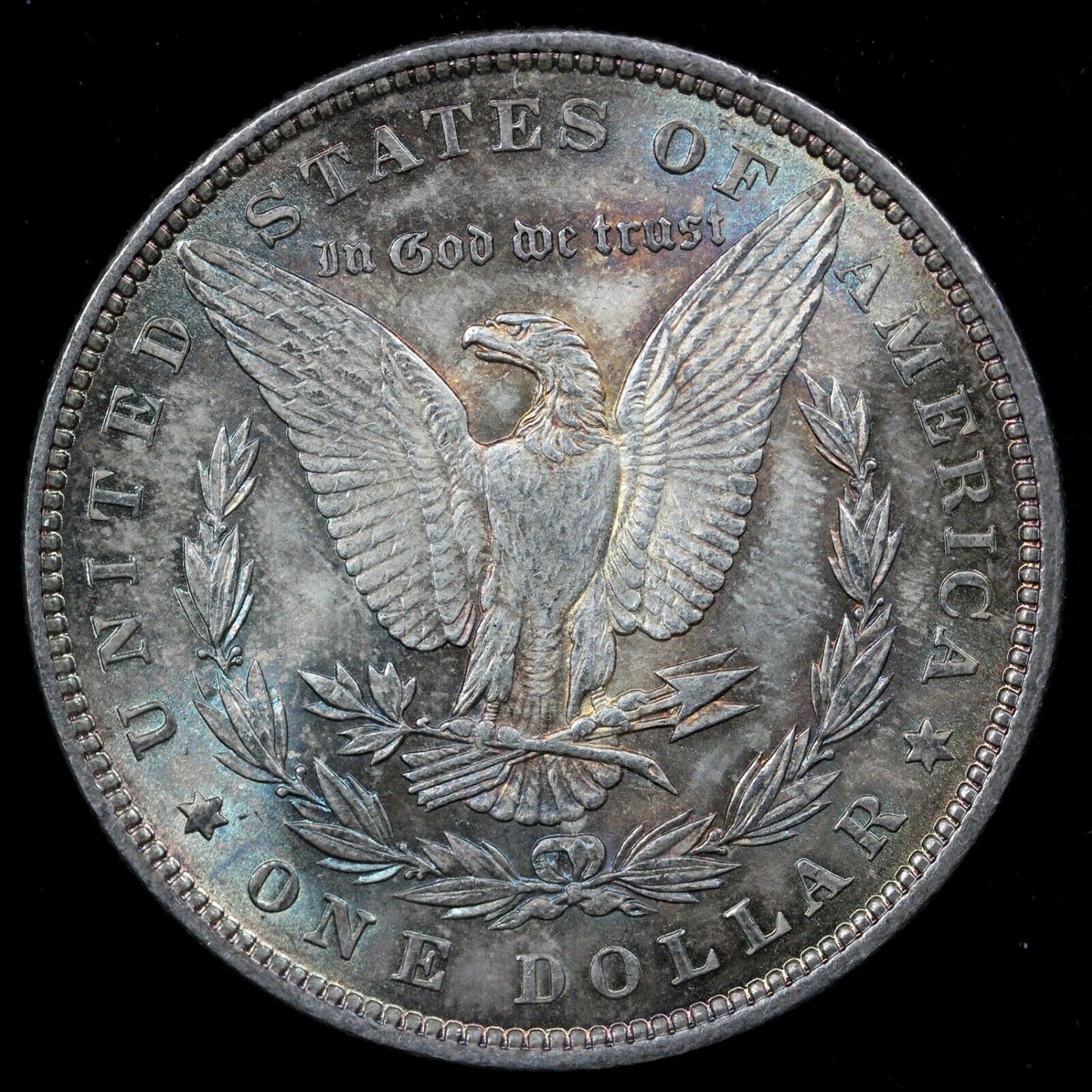 1896 $1 Morgan Dollar *Beautiful Color*