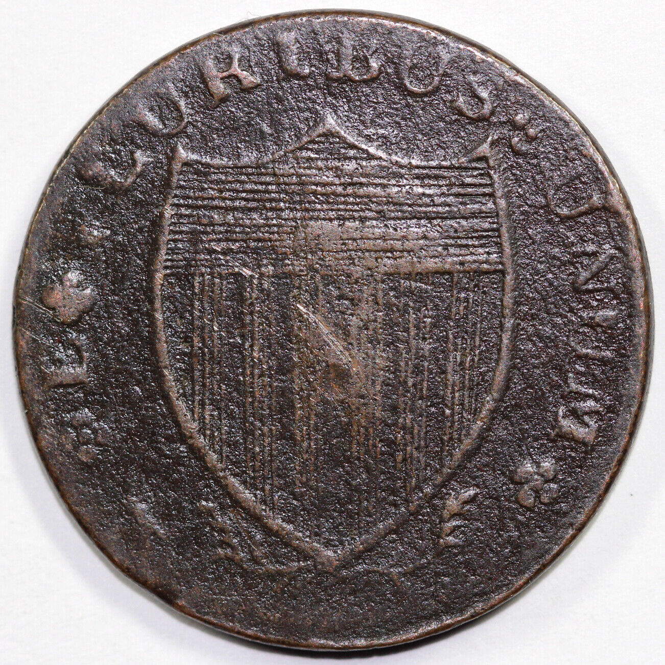 1788 1/2p M.75-bb New Jersey Colonial Half Penny