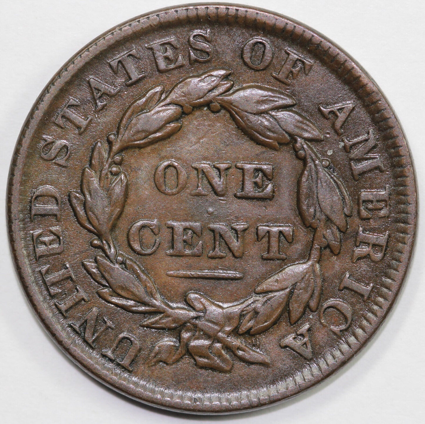 1835 1c Coronet or Matron Head Large Cent