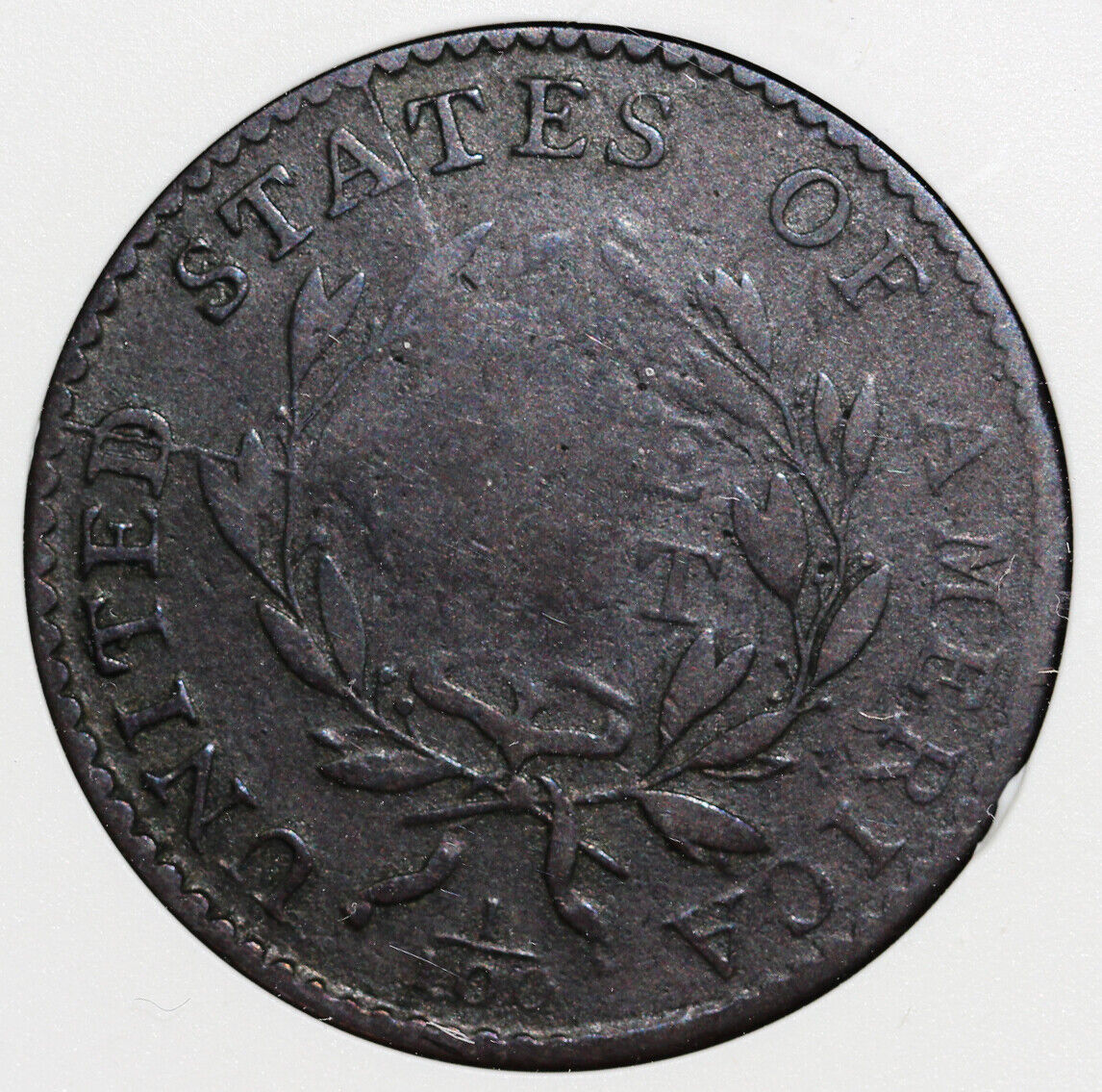 1794 1c S-41 Liberty Cap Large Cent ANACS F 12