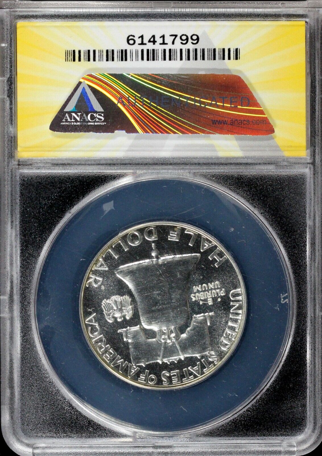 1957 50c Proof Franklin Half Dollar ANACS PF 64