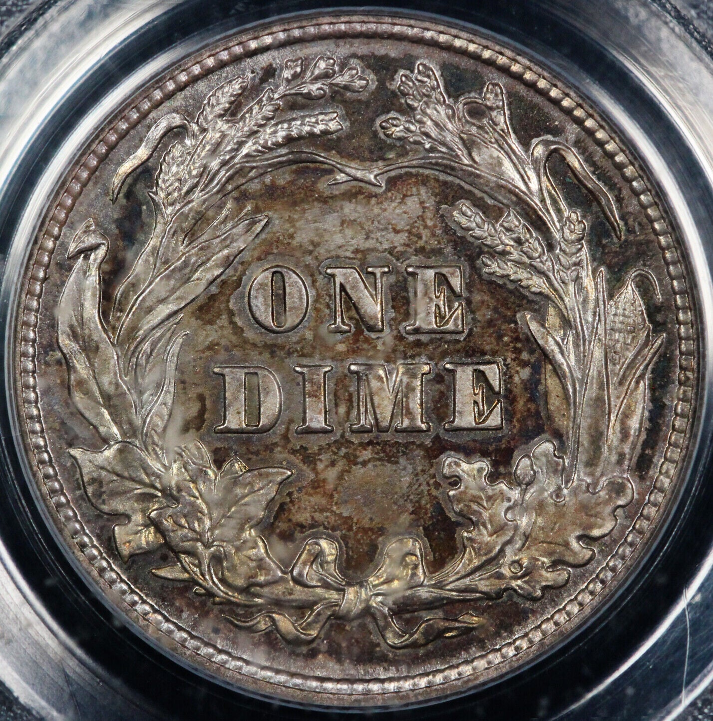 1907 10c Proof Barber Dime PCGS PR 64