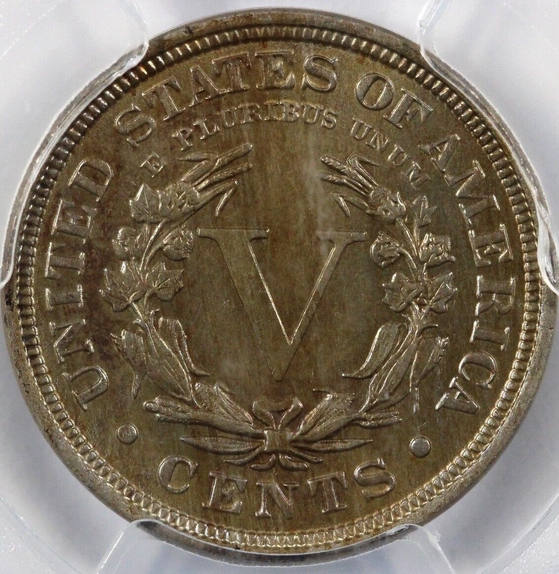 1911 5c Liberty Nickel PCGS MS 64