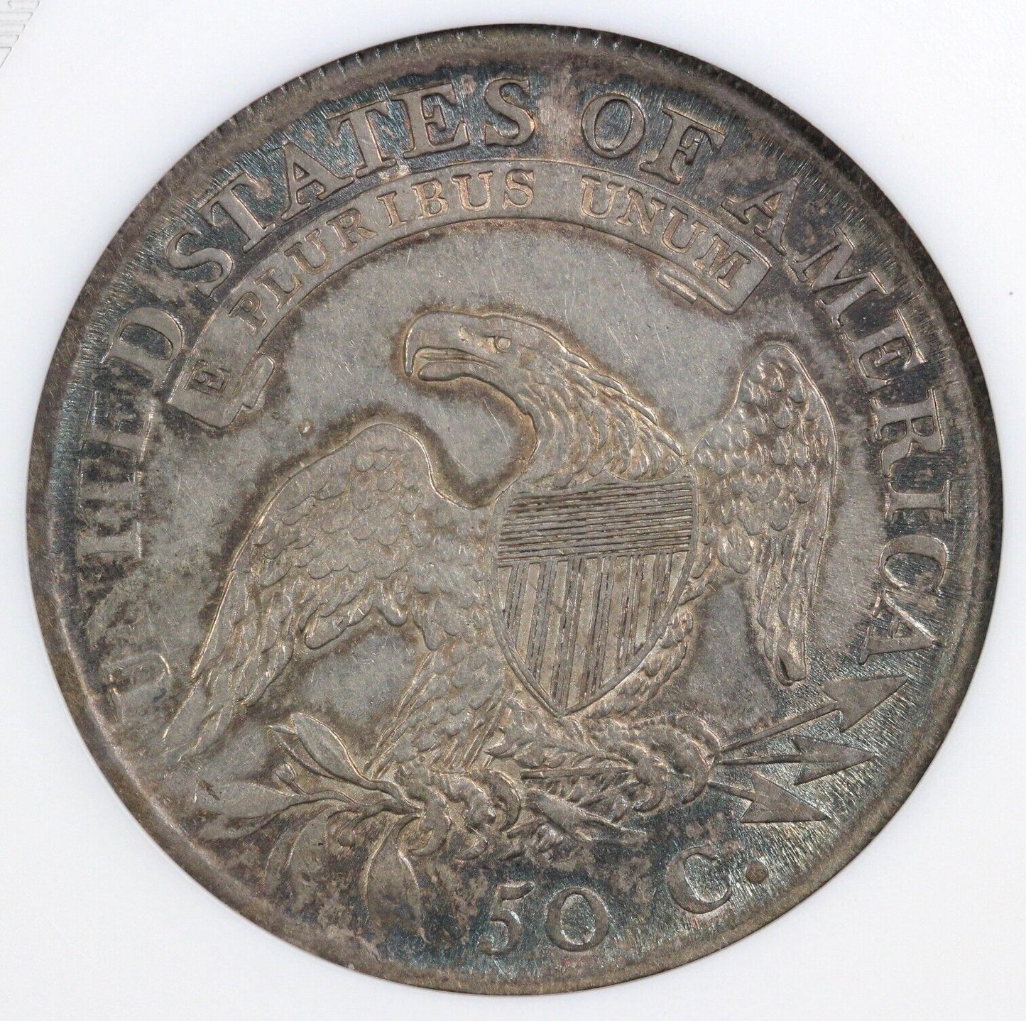 1811 50c O-101 Capped Bust Half Dollar ANACS EF 40