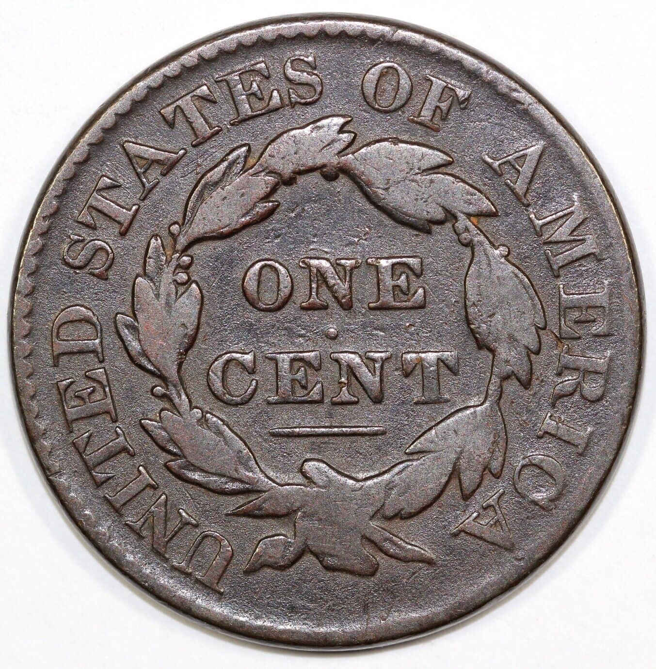 1827 1c N-6 Matron Head Large Cent