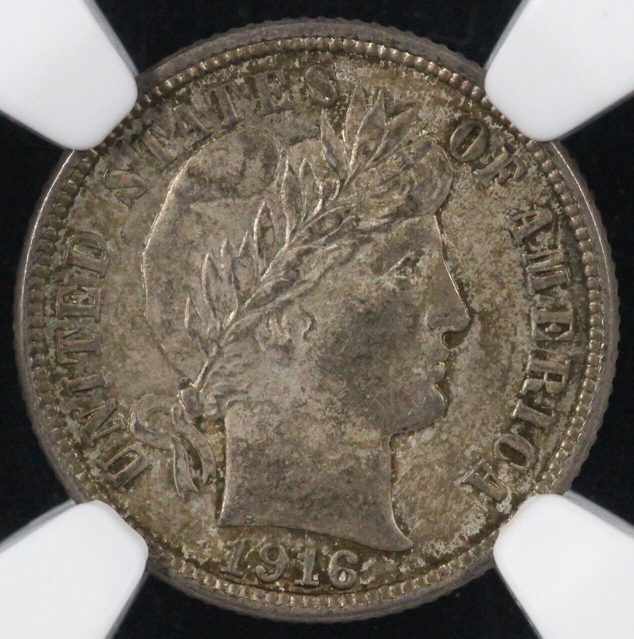 1916 10c Barber Dime NGC MS 63