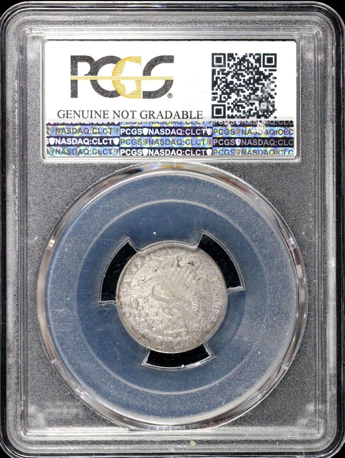 1805 10c 4 Berries Draped Bust Dime PCGS XF Details Cleaned