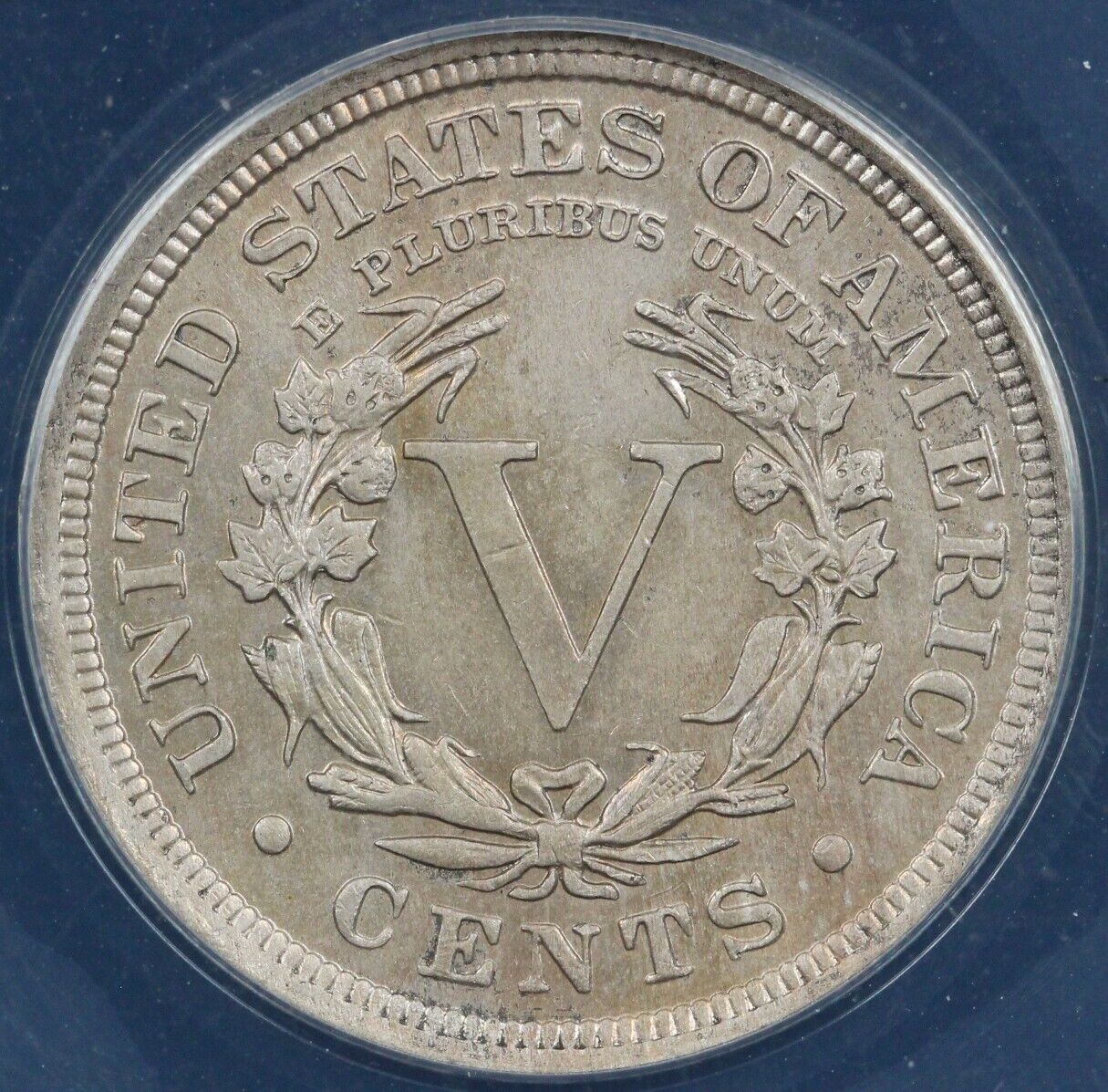 1910 5c Liberty Nickel ANACS MS 62