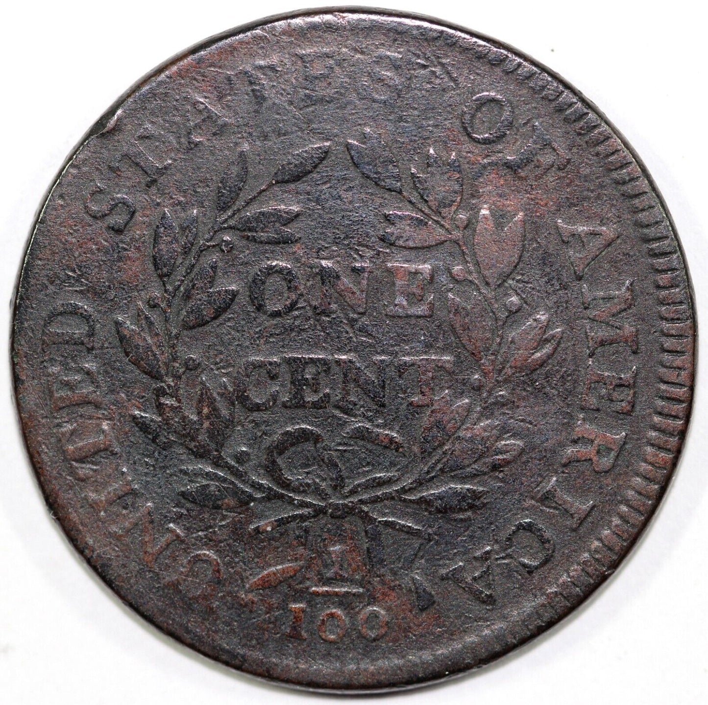 1798 1c S-164 Draped Bust Large Cent
