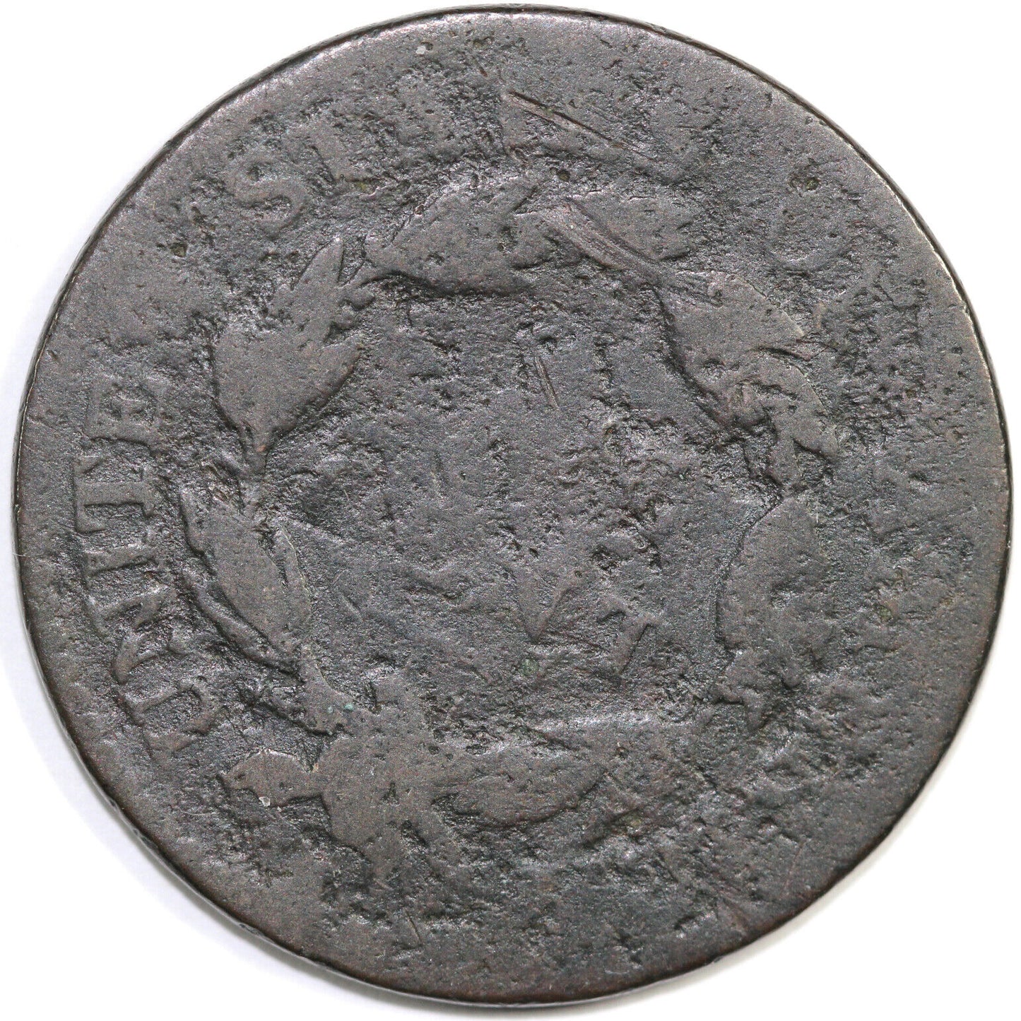 1818 1c N-4 Matron Head Large Cent