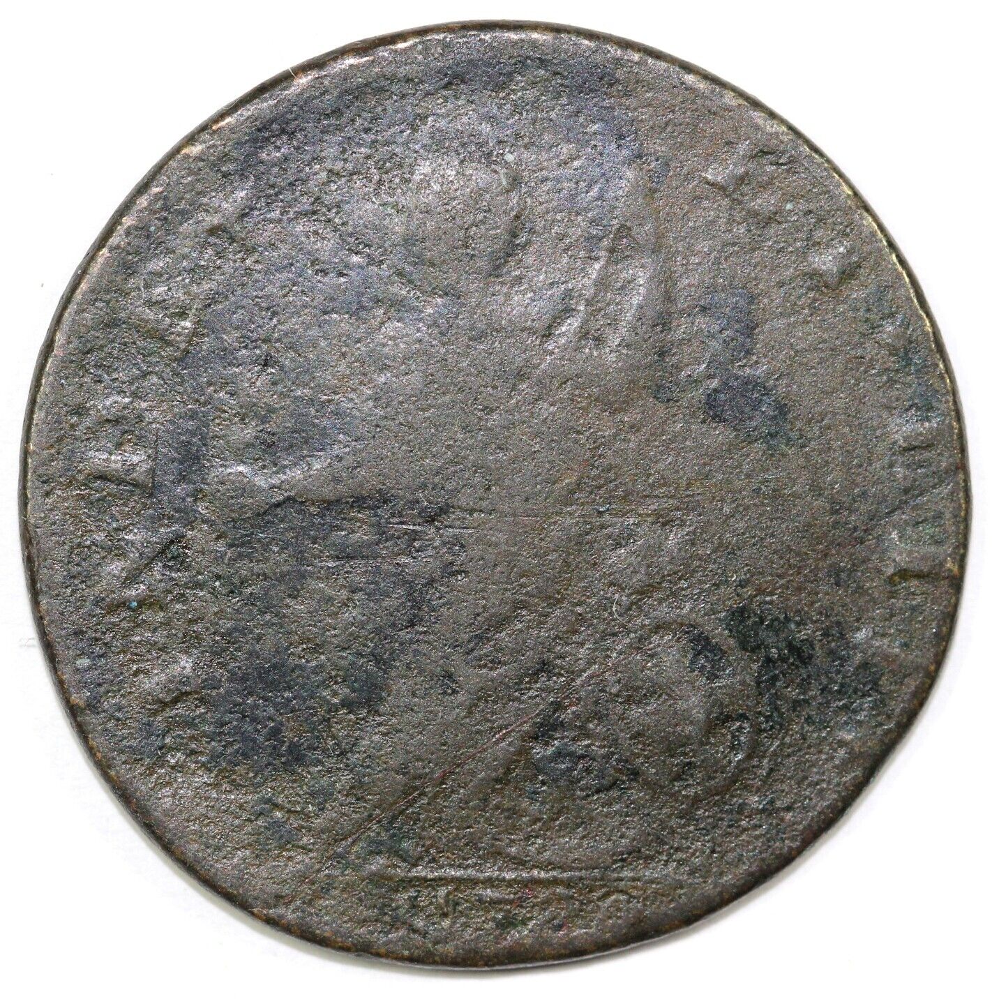 1788 RR-25 Vermont Colonial Copper Coin