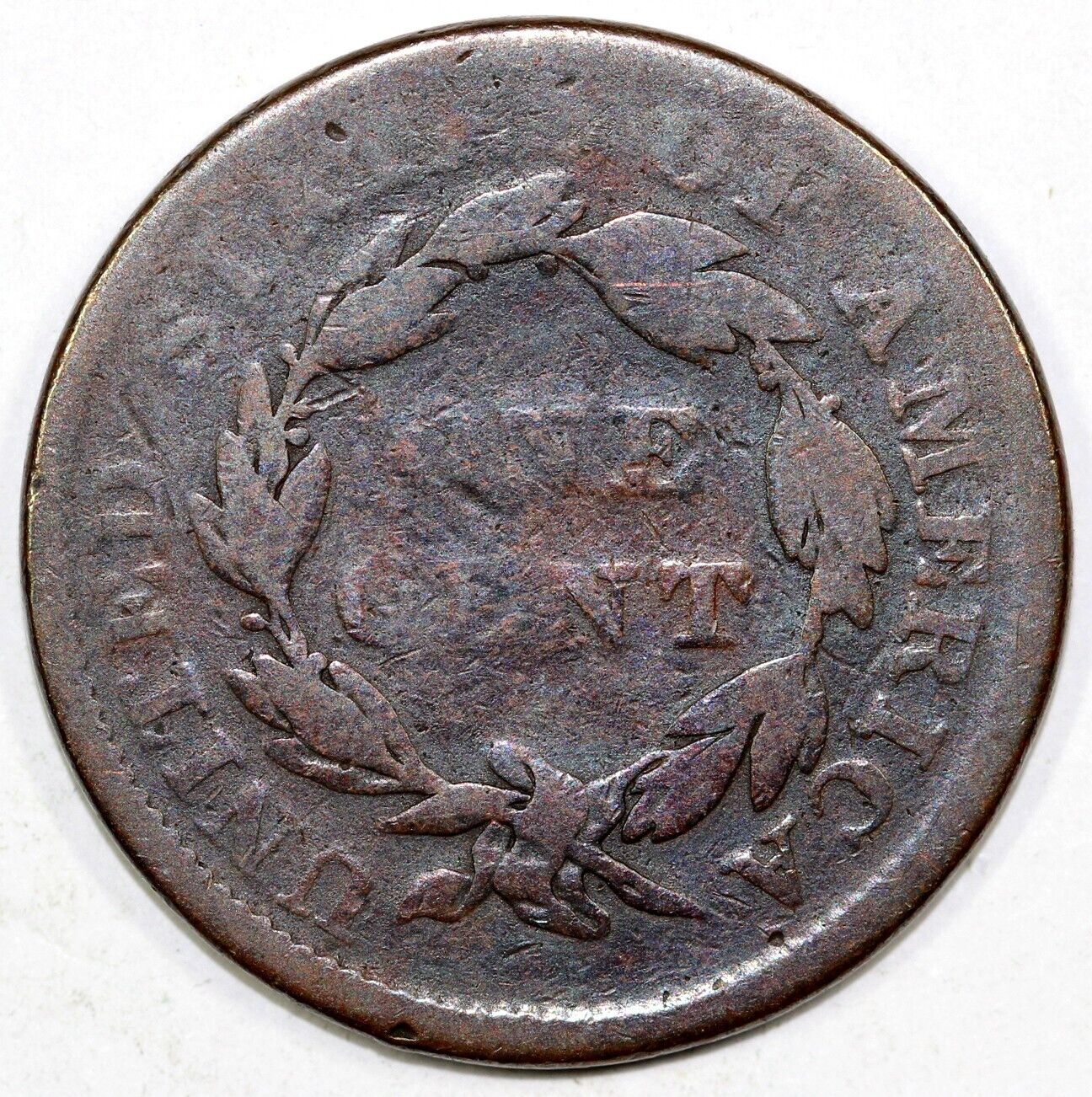 1836 1c N-6 Matron Head Large Cent