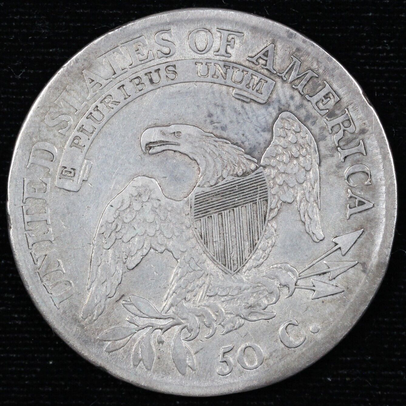 1810 50c Capped Bust Half Dollar EX; 1988 Blevins Superior Sale