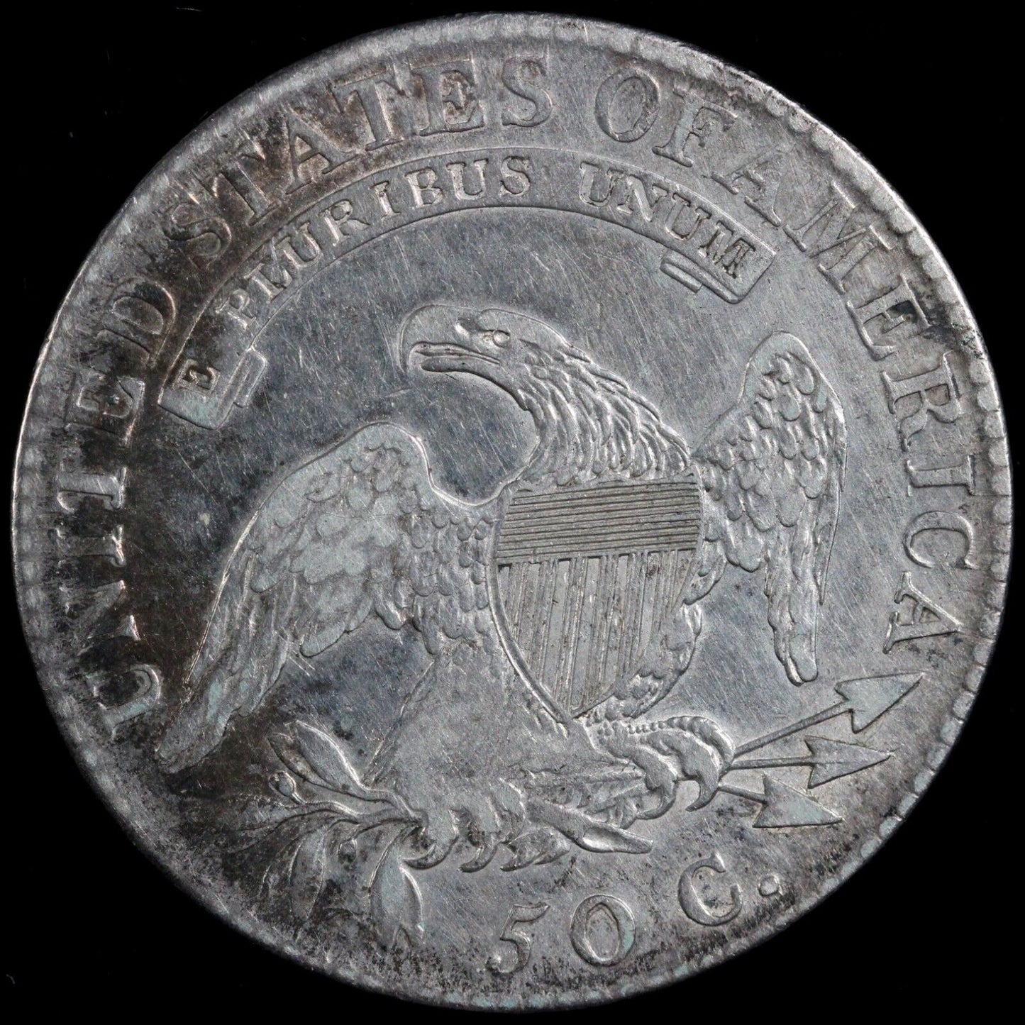 1819/8 50c Capped Bust Half Dollar