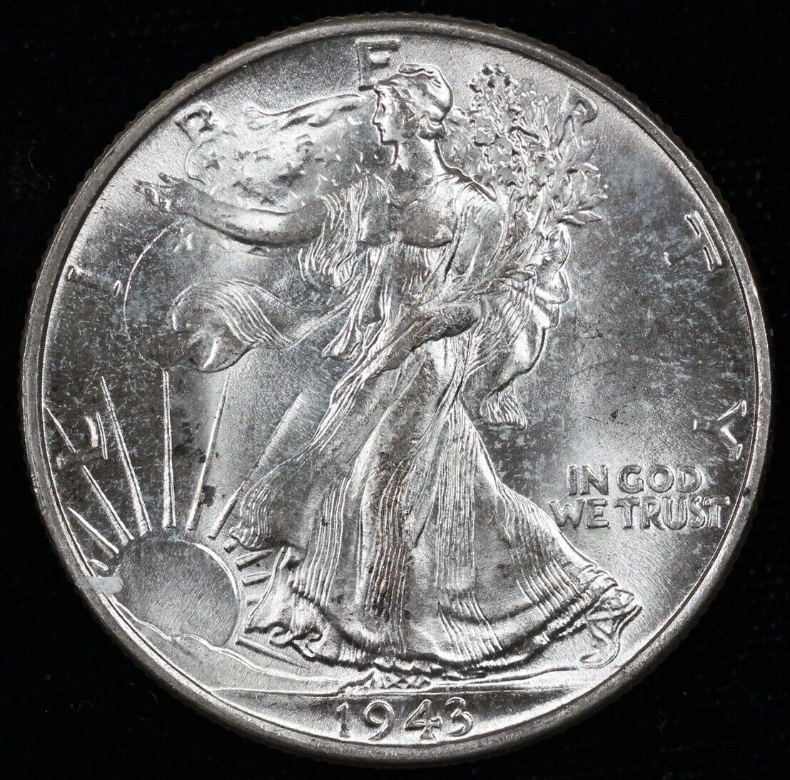 1943 50c Walking Liberty Half Dollar