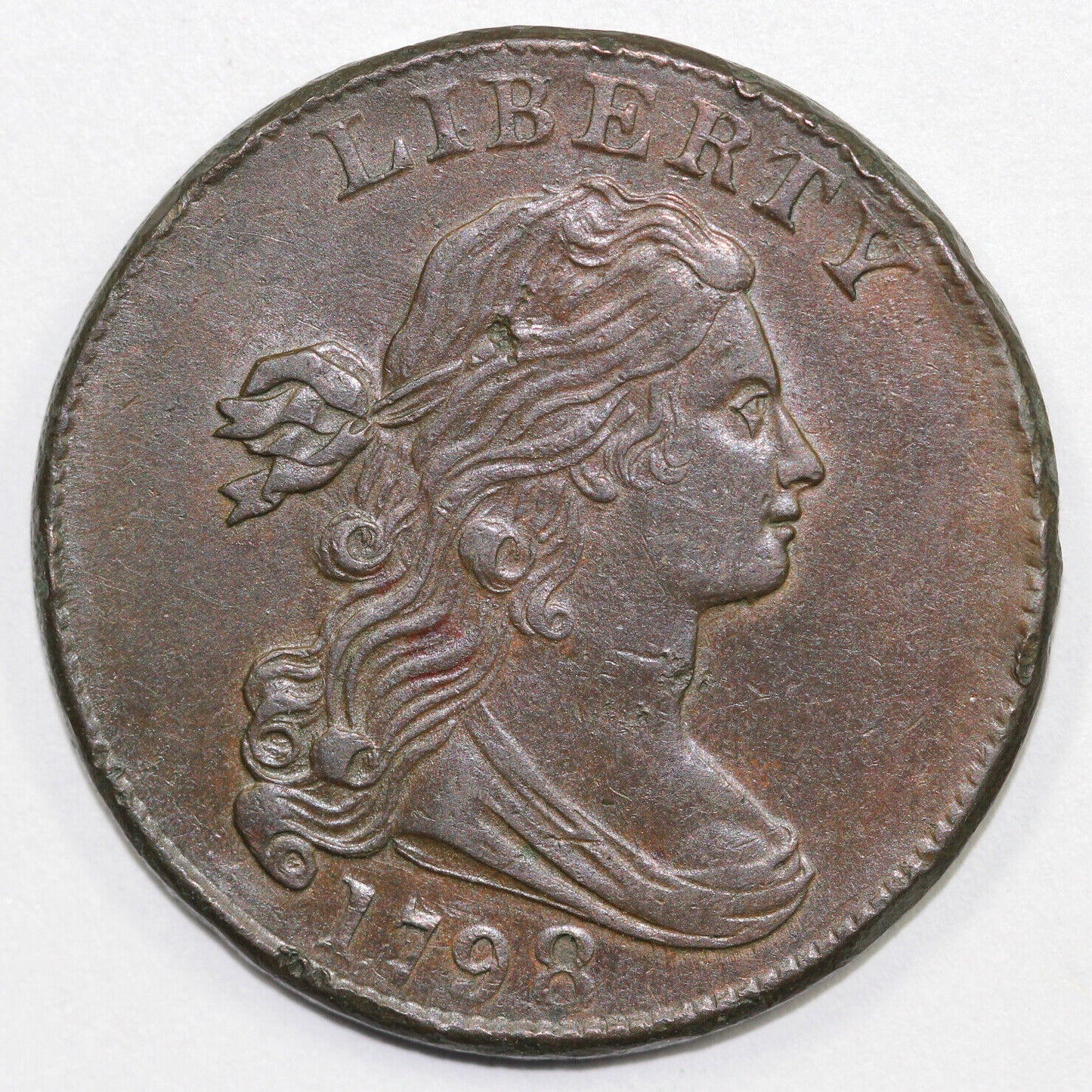 1798 1c Draped Bust Large Cent