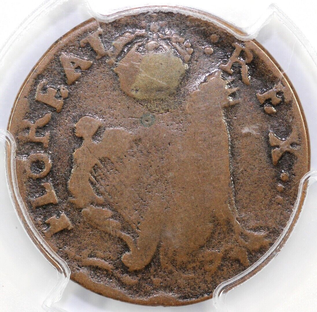 1667-69 New Jersey St. Patrick Farthing Breen 213a Griffee 42-5/5a PCGS F 15