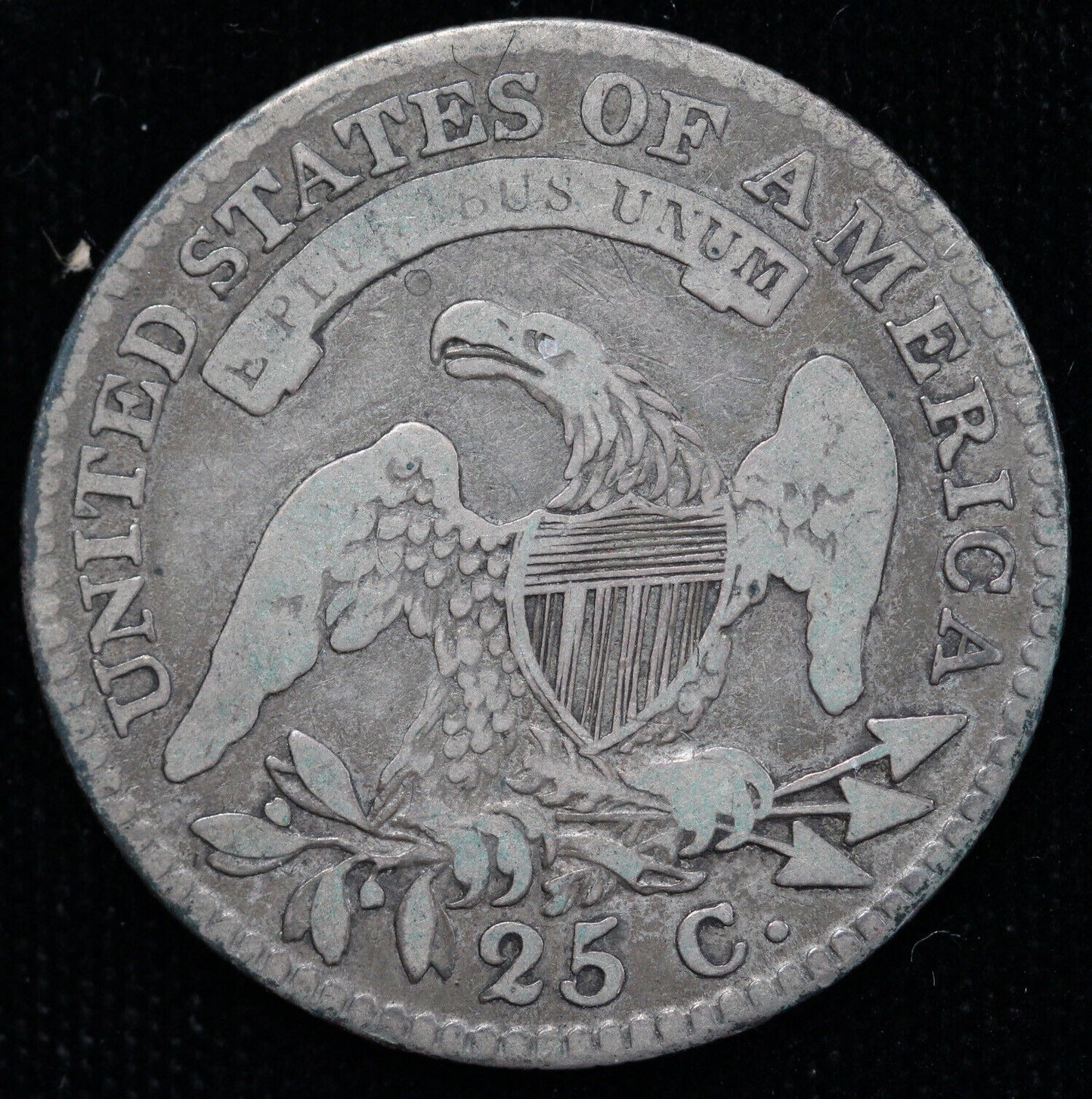 1815 25c Capped Bust Quarter Dollar
