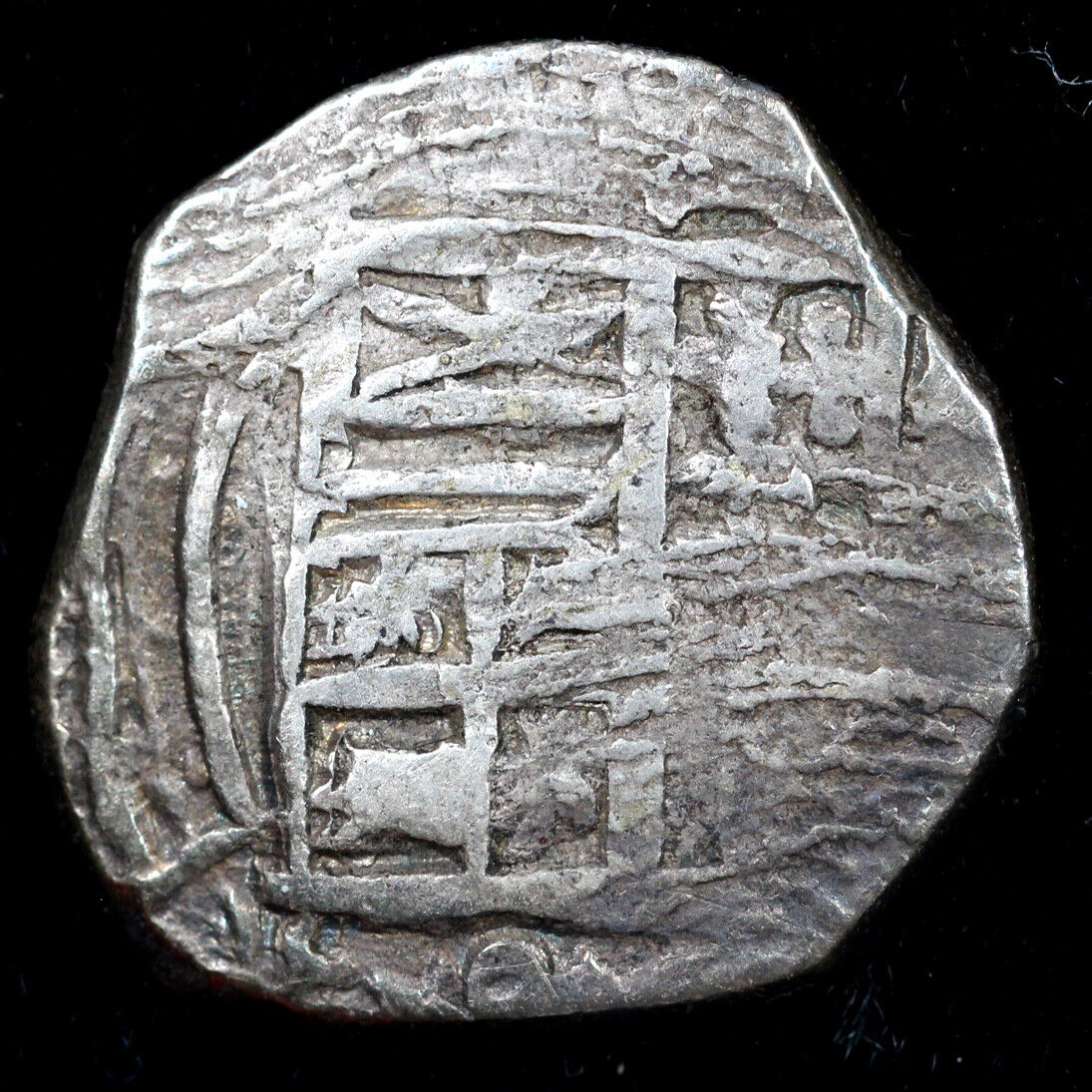 No Date Bolivia 1 Real Silver Cob