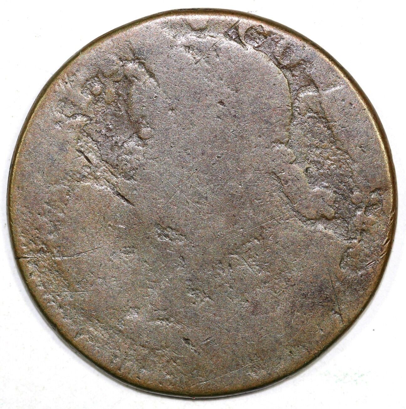 1787 M-33.5 Connecticut Colonial Copper Coin