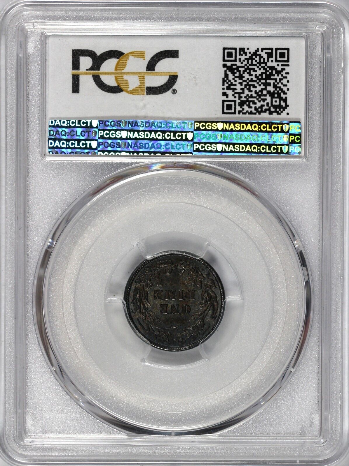 1901 10c Barber Dime PCGS MS 63