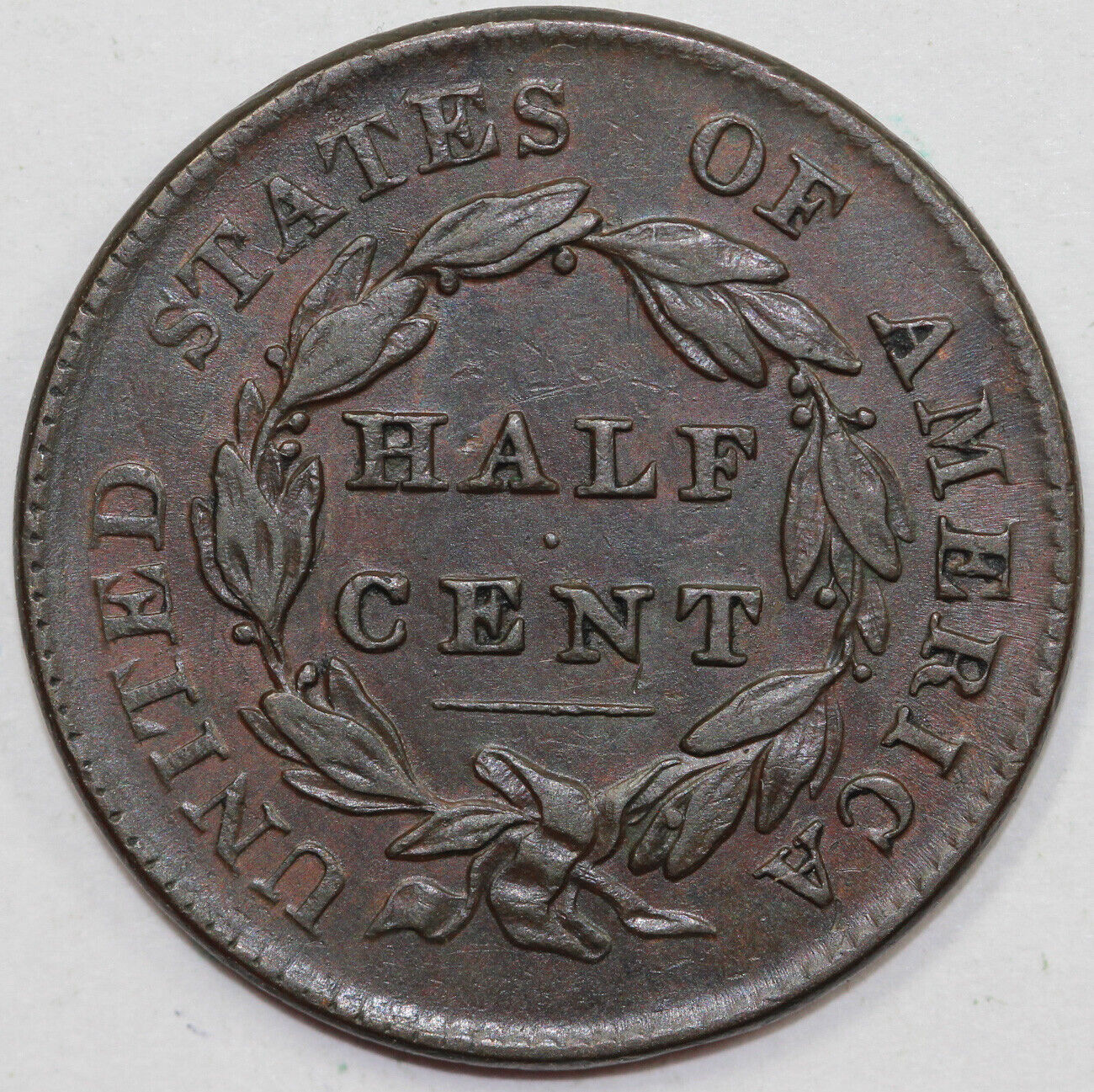 1828 1/2c C-2 Classic Head Half Cent