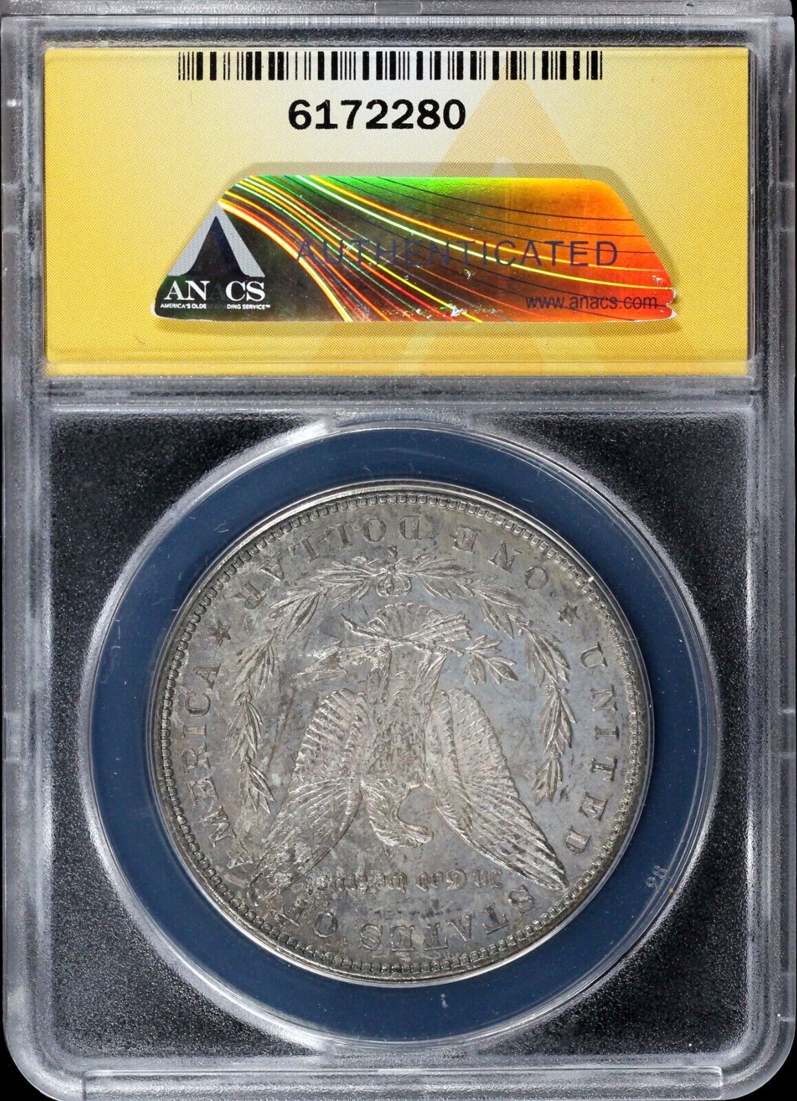 1881-S $1 Morgan Dollar ANACS MS 63