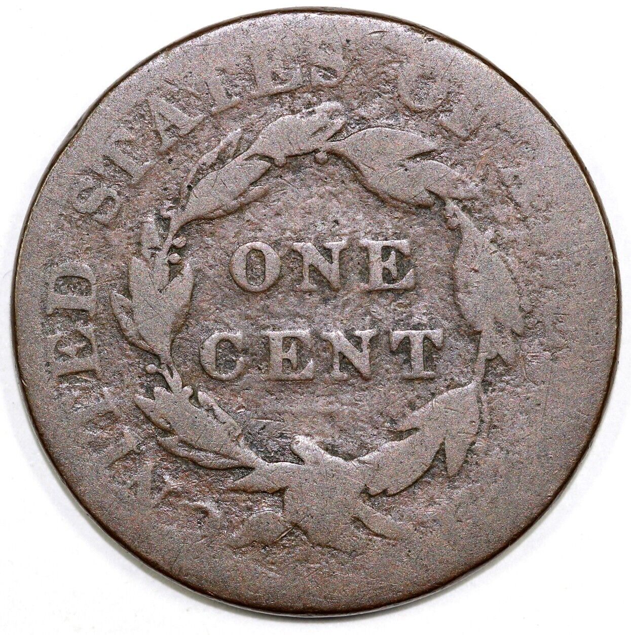1824/2 1c N-5 Matron Head Large Cent