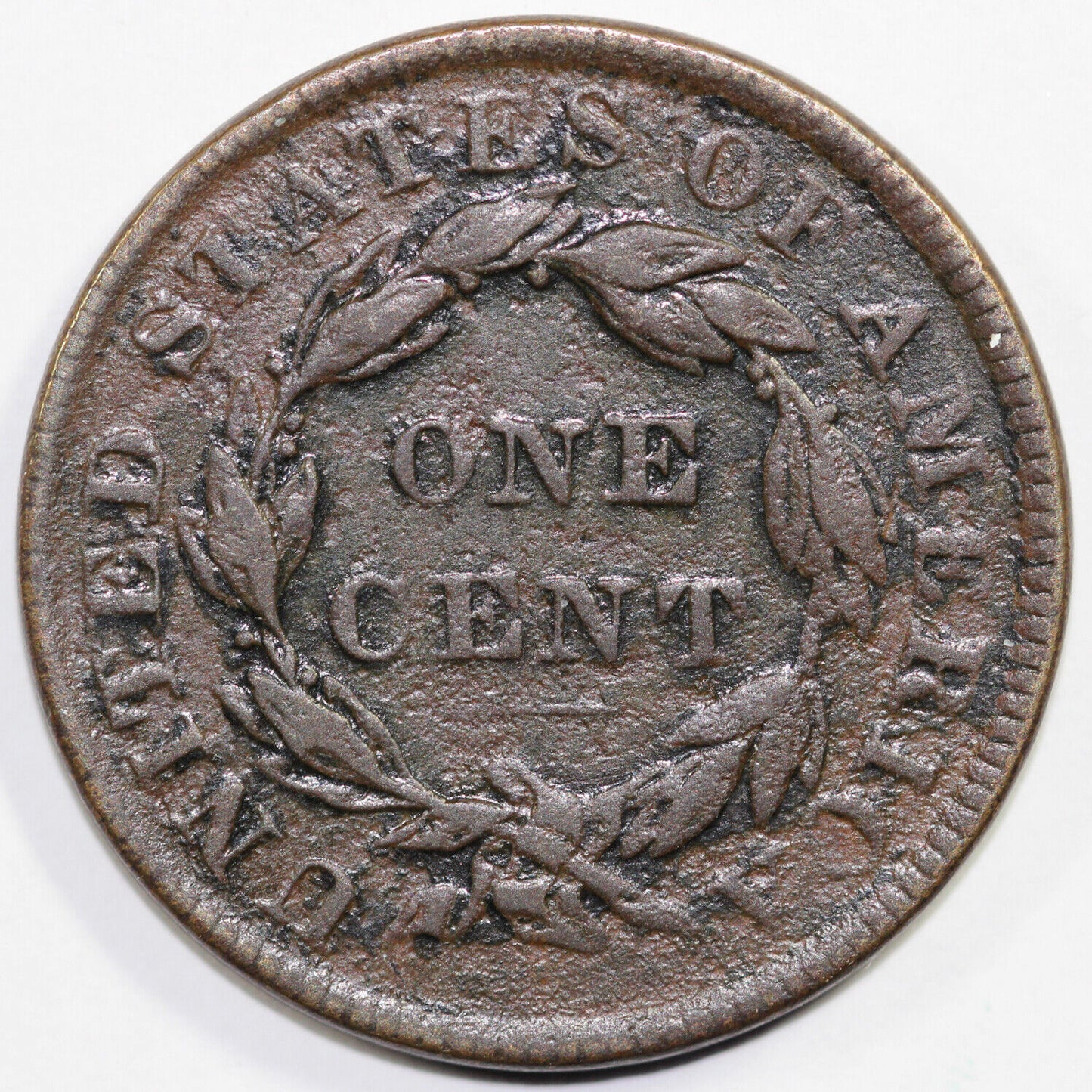 1835 1c N-4 Matron Head Large Cent