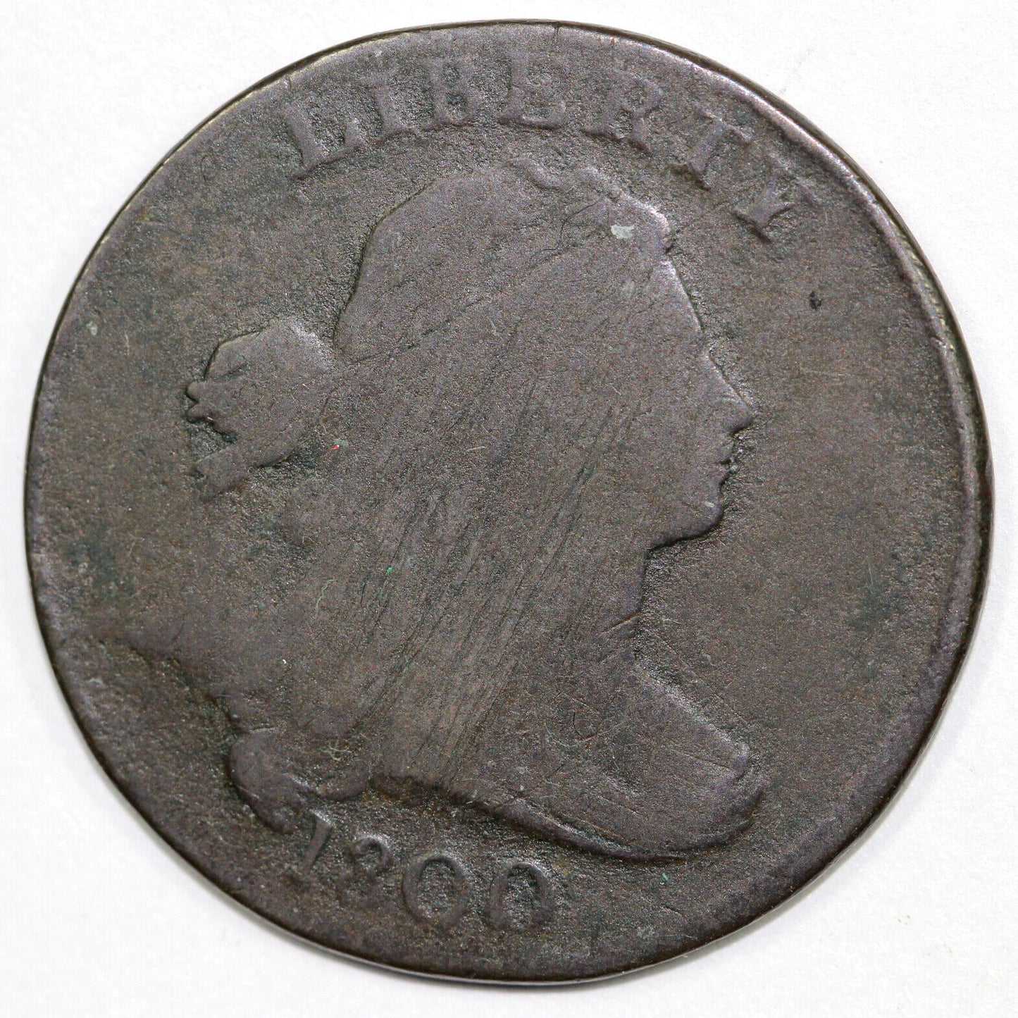 1800 1c S-201 Draped Bust Large Cent