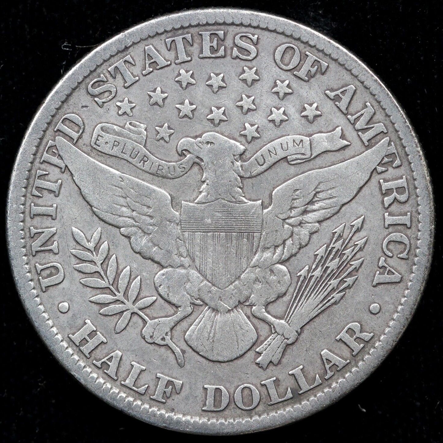 1909 50c Barber Half Dollar